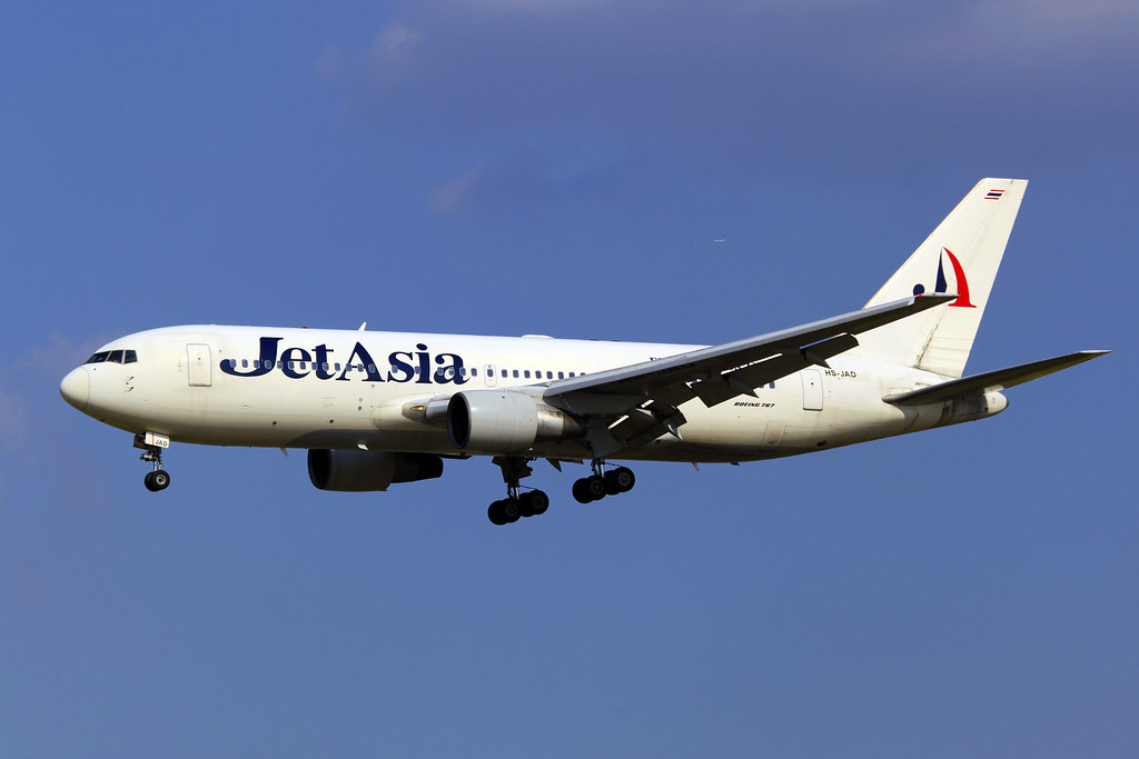HS-JAD | Jet Asia Airways | Boeing 767-246 | TAO