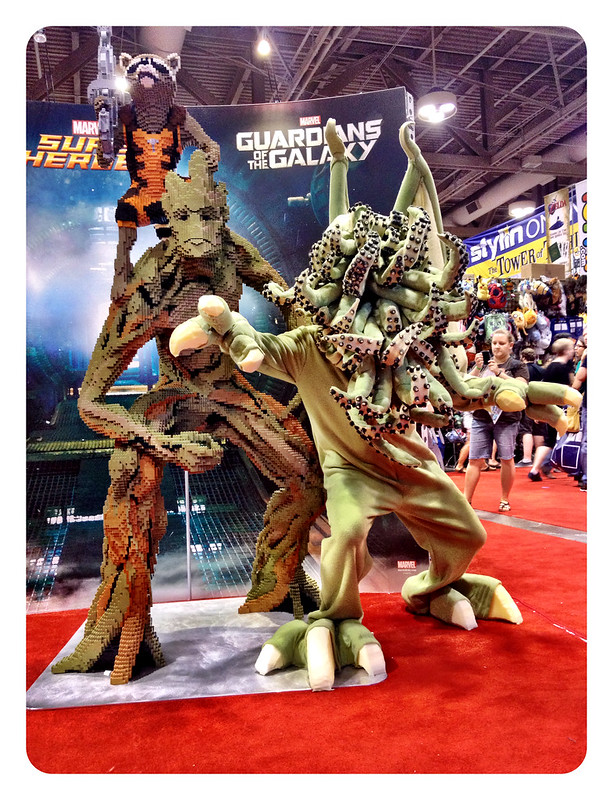 Rocket, Groot and Cthulhu FanExpo 2014