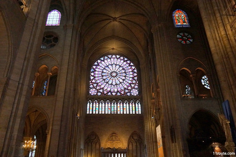 Витражи Собора Парижской Богоматери(Notre Dame de Paris)