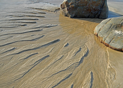 Ngapali Beach Waves Painting Sand
