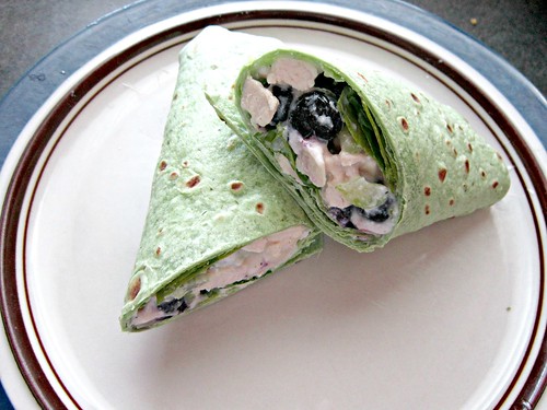 Blueberry  Chicken Salad Wrap (1)