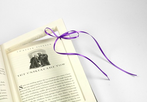 Unbreakable Vow Harry Potter Ring Proposal Hollow Book Box With Ribbon