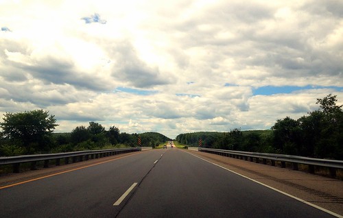 wisconsin clouds landscape highway interstate 139 stevenspoint