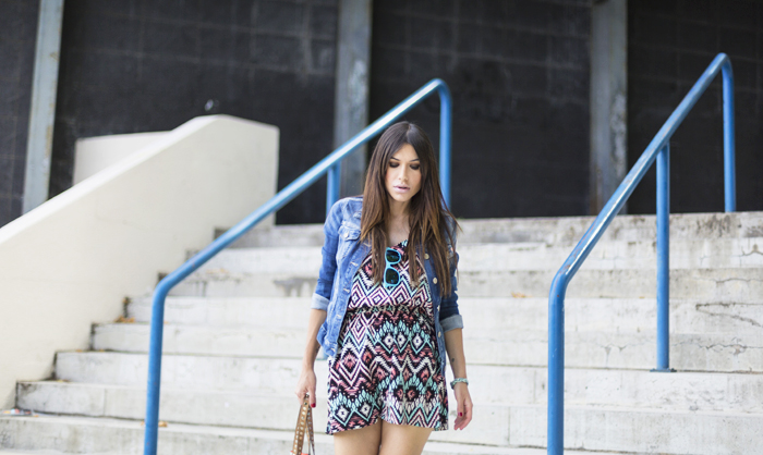 street style barbara crespo C&A jumpsuit colors fashion blogger outfit blog de moda