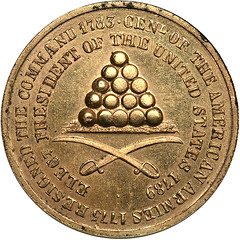 Washington of Virginia gold medal reverse