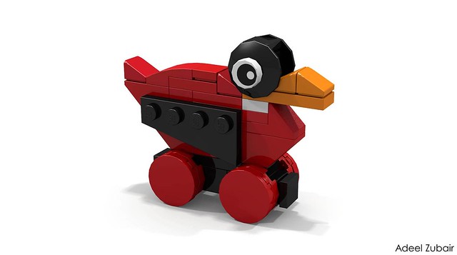 LEGO Mini Wooden Duck Toy
