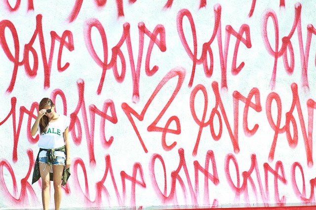 lucky magazine contributor,fashion blogger,lovefashionlivelife,joann doan,style blogger,stylist,what i wore,my style,fashion diaries,outfit,love me wall,love wall culver city,kale,love me graffiti,curtis kulig,street art,street style,suburban riot,dietch pr,chanel,chanel espadrilles,los angeles art