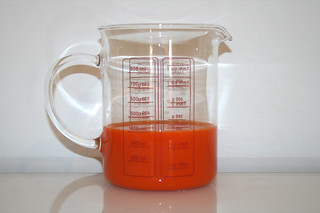 08 - Zutat Möhrensaft / Ingredient carrot juice