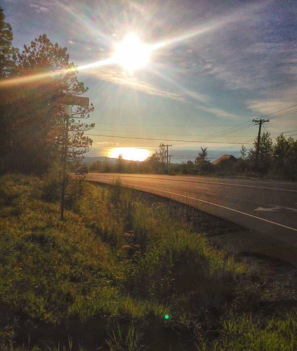 morning sunrise duluth lakesuperior hawkridge bikecommute