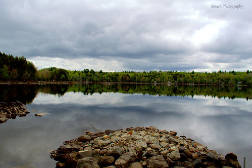 summer camp lake reflection nature water photography mirror nikon scenery rocks pretty raw view cloudy maine like follow 207 d3200 sebec