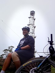Bronwyn at Jimna Fire Tower