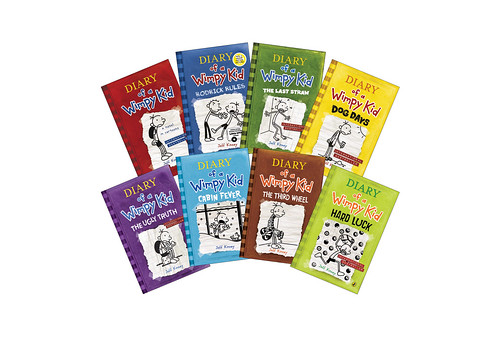 Wimpy Kid covers