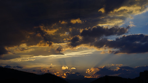 sunset nature clouds landscape austria