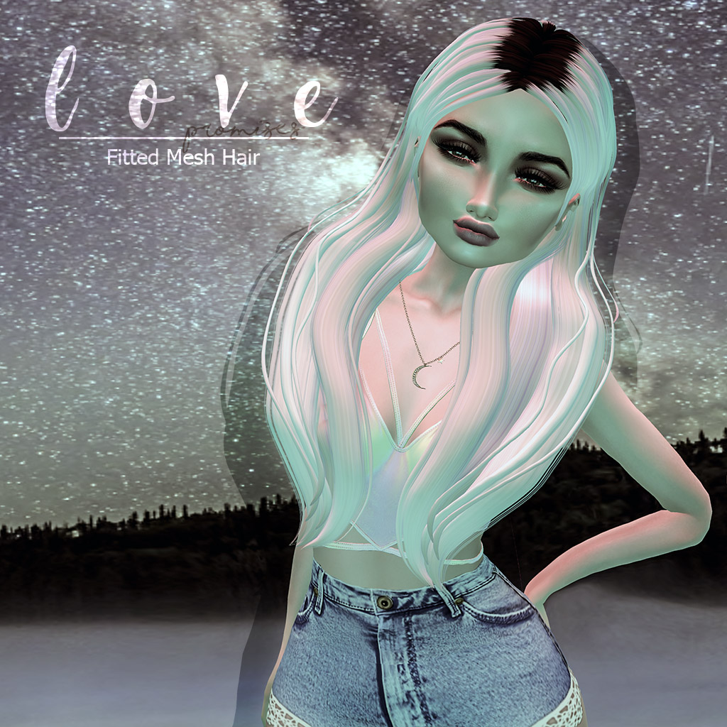 Love [Promises] Fitted Mesh Hair @ The Kawaii Project - SecondLifeHub.com