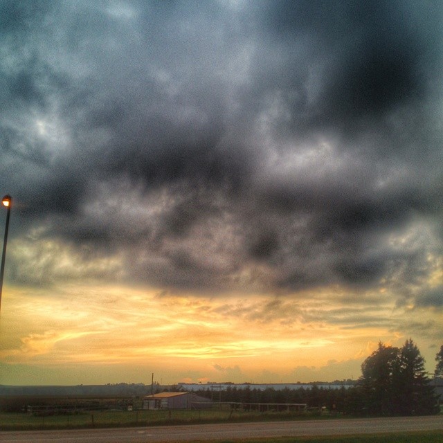 #sunset #clouds #best_skyshots #flandreau #southdakota