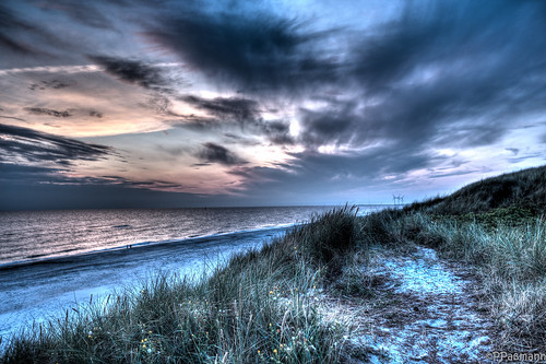 strand meer sonnenuntergang dänemark nordsee dünen hvidesande argab regionmidtjylland
