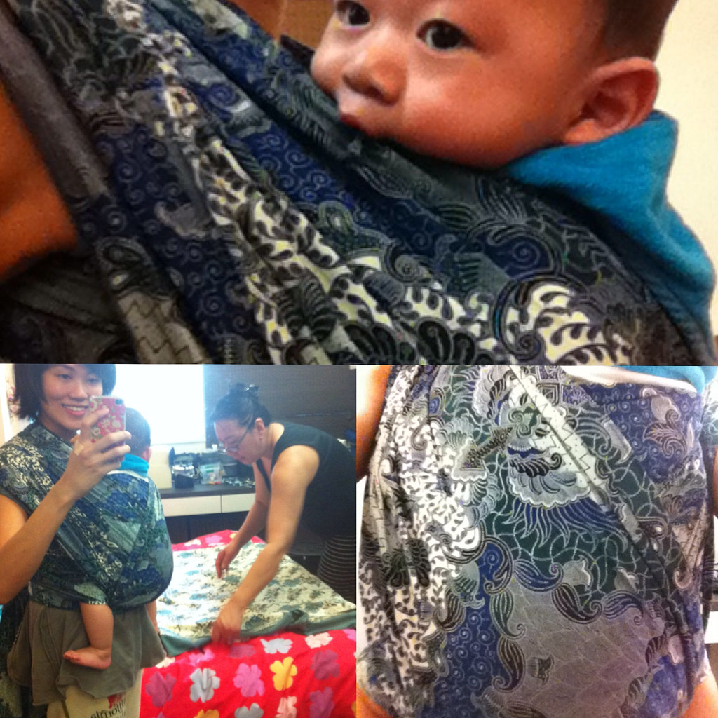 You can make your own baby wrap too! 