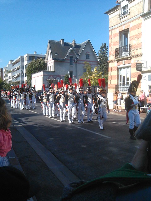 Parade impériale à Rueil Malmaison