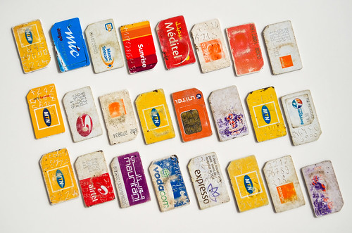 SIM cards of Africa