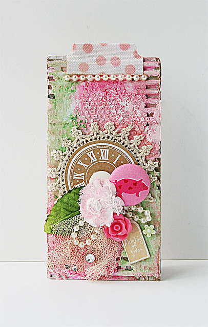 Mixed media card for The Crafter's Workshop