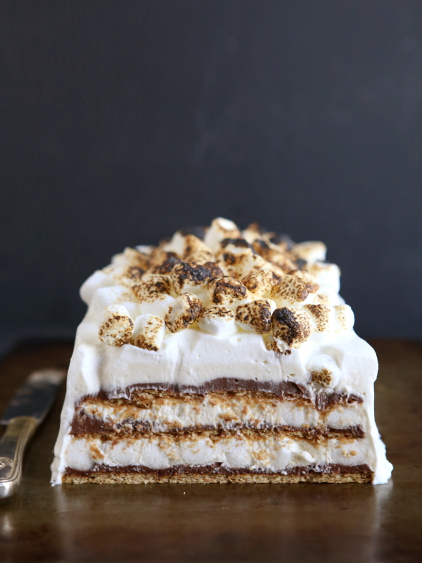 S'mores No-Bake Ice Box Cake from completelydelicious.com