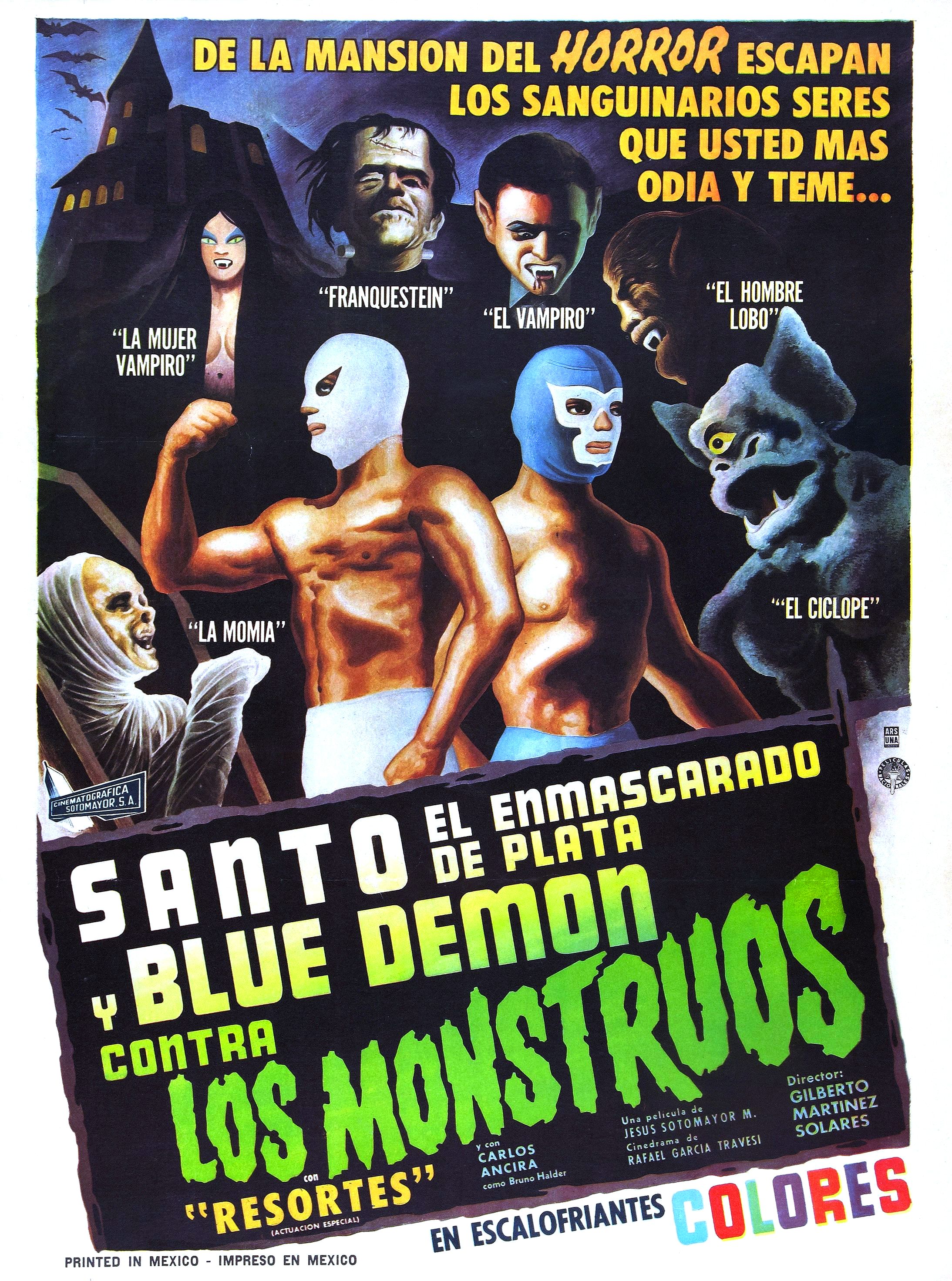 Santo and Blue Demon vs. the Monsters (1970)
