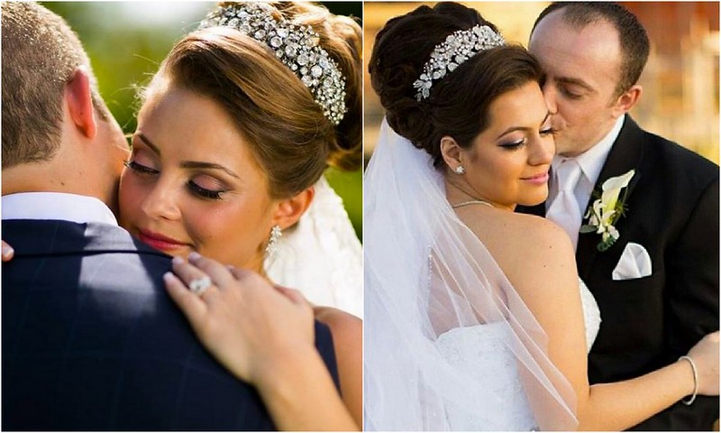 Bridal Styles brides with regal updos