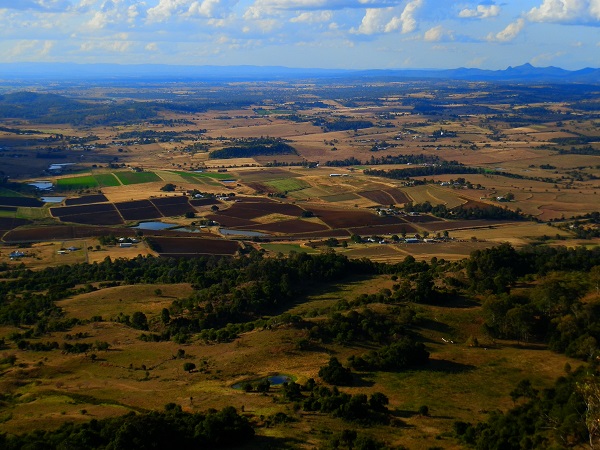 Fassifern Valley Patchwork from Mt French, Scenic Rim