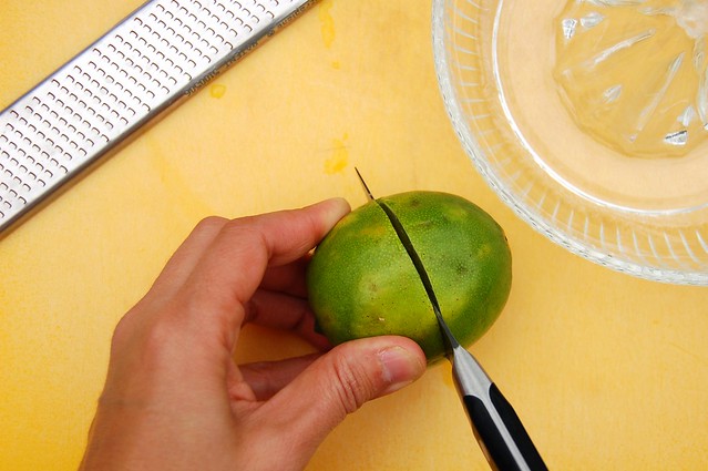 Cutting the lime by Eve Fox, The Garden of Eating, copyright 2014