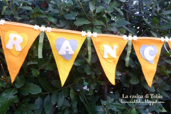 Bunting Personalized with name