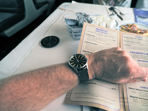 train menu watch amtrak wristwatch forearm diningcar zuikodigital olympus1260mm