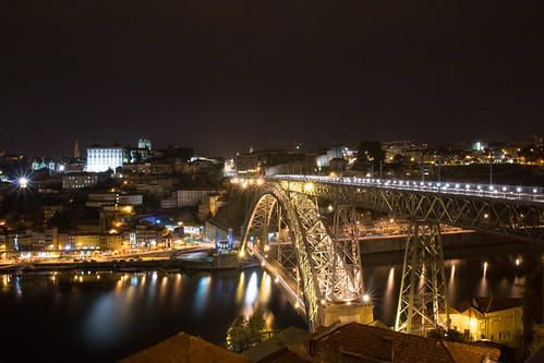 world travel bridge portugal night canon river clear porto douro tamron manfrotto trekker wonderworld greatphotographers worldtrekker flickrtravelaward