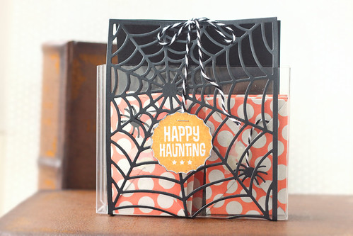 happy haunting mini card set {MFT guest designing}