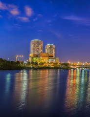 Tampa Bay History Museum and the Towers of Channelside