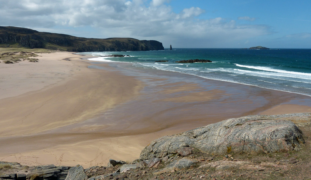 Sandwood Bay From The Northern Cliffs
