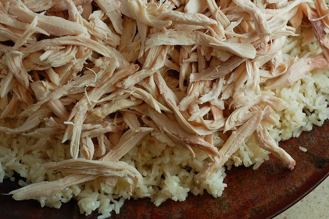 Hainanese chicken with rice by Eve Fox, the Garden of Eating, copyright 2014