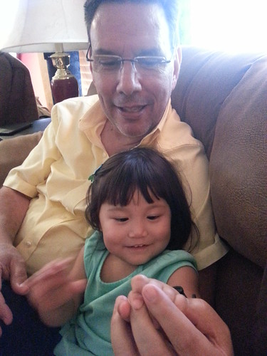 Papa & Grandma Visit July 2014
