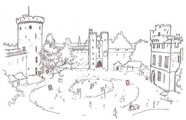 Warwick Castle above sm