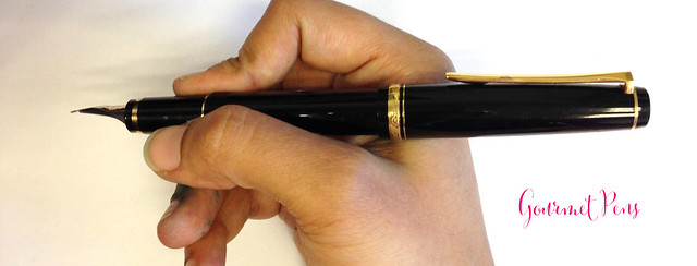 Black Namiki Falcon Lacquer Fountain Pen Extra-Fine Nib 60461