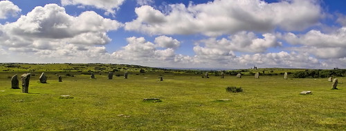 greatbritain england panorama megalithic landscape photography cornwall day cloudy neolithic stonecircle bodminmoor reginahoer