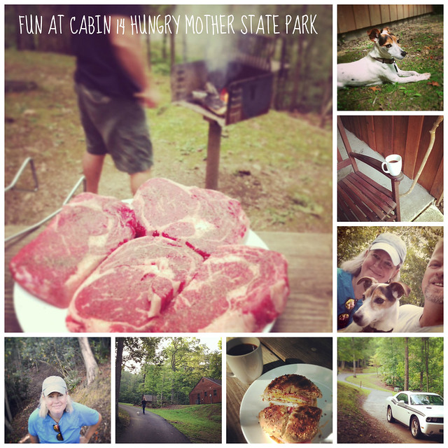 A few personal photos from our time at Cabin 14 at Hungry Mother State Park