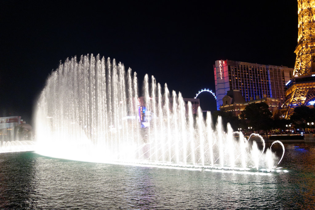 At the Fountains of Bellagio