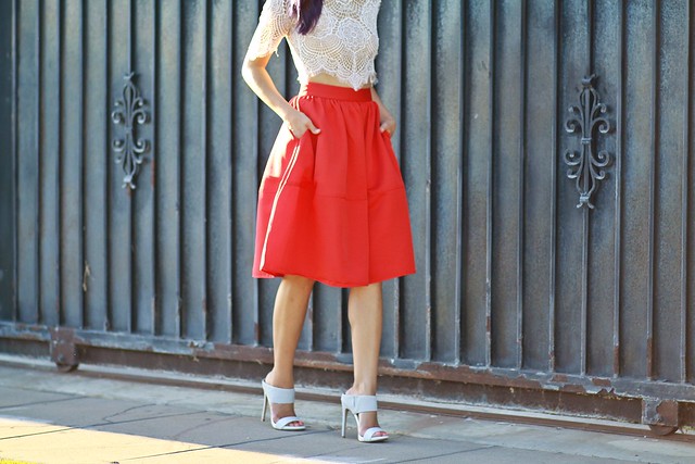 lucky magazine contributor,fashion blogger,lovefashionlivelife,joann doan,style blogger,stylist,what i wore,my style,fashion diaries,outfit,beverly center style,fall fashion,fall trends,beverly center,steve madden,mules,express,full skirt,for love and lemons,lace top,zerouv,purple hair