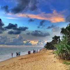 #schaax #beach #sand #sunset #view #nature #water #ocean #photooftheday #clouds #cloudporn #fun #pretty #amazing #srilanka #amazing #shore #tree #waterfoam #hangout #followforfollow #seashore #waves #maldives #beautiful #sky #skyporn #horizon #wellawatte