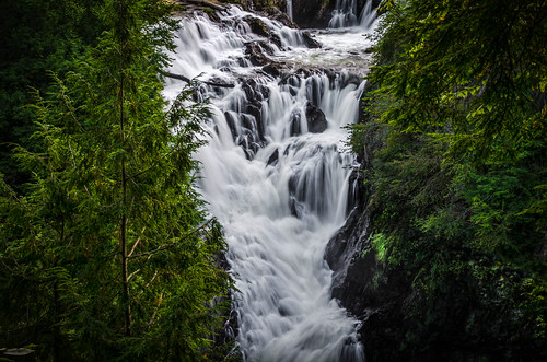 ny nature landscape waterfall nikon greenwich falls d5100