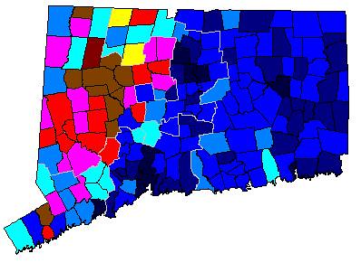 CT 12 House results by town