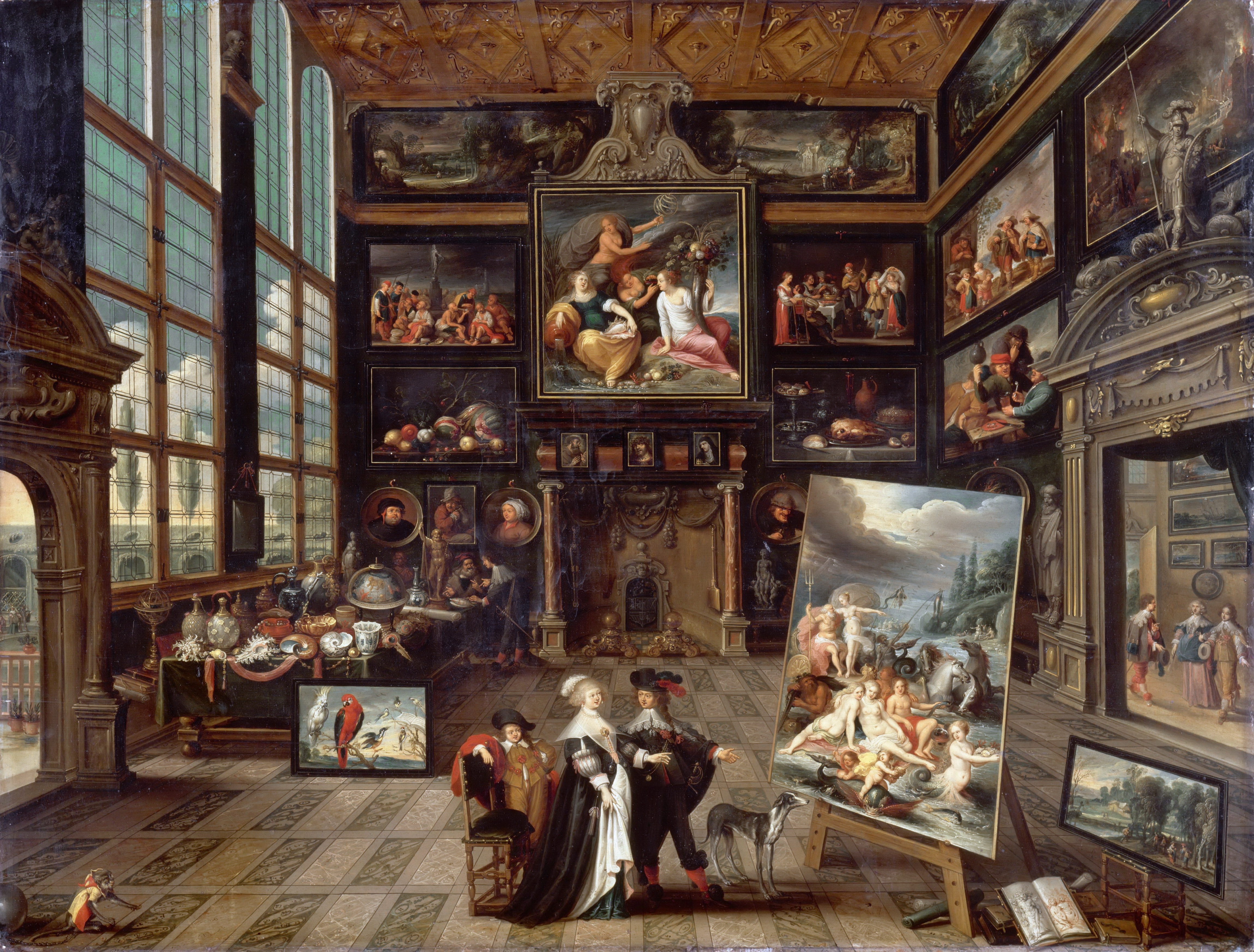 Западноевропейское возрождение. Фламандская школа живописи 17 века. Корнелис Ван Далем картины. Виллем Ван Хахт. Фламандские художники 15 века картины.