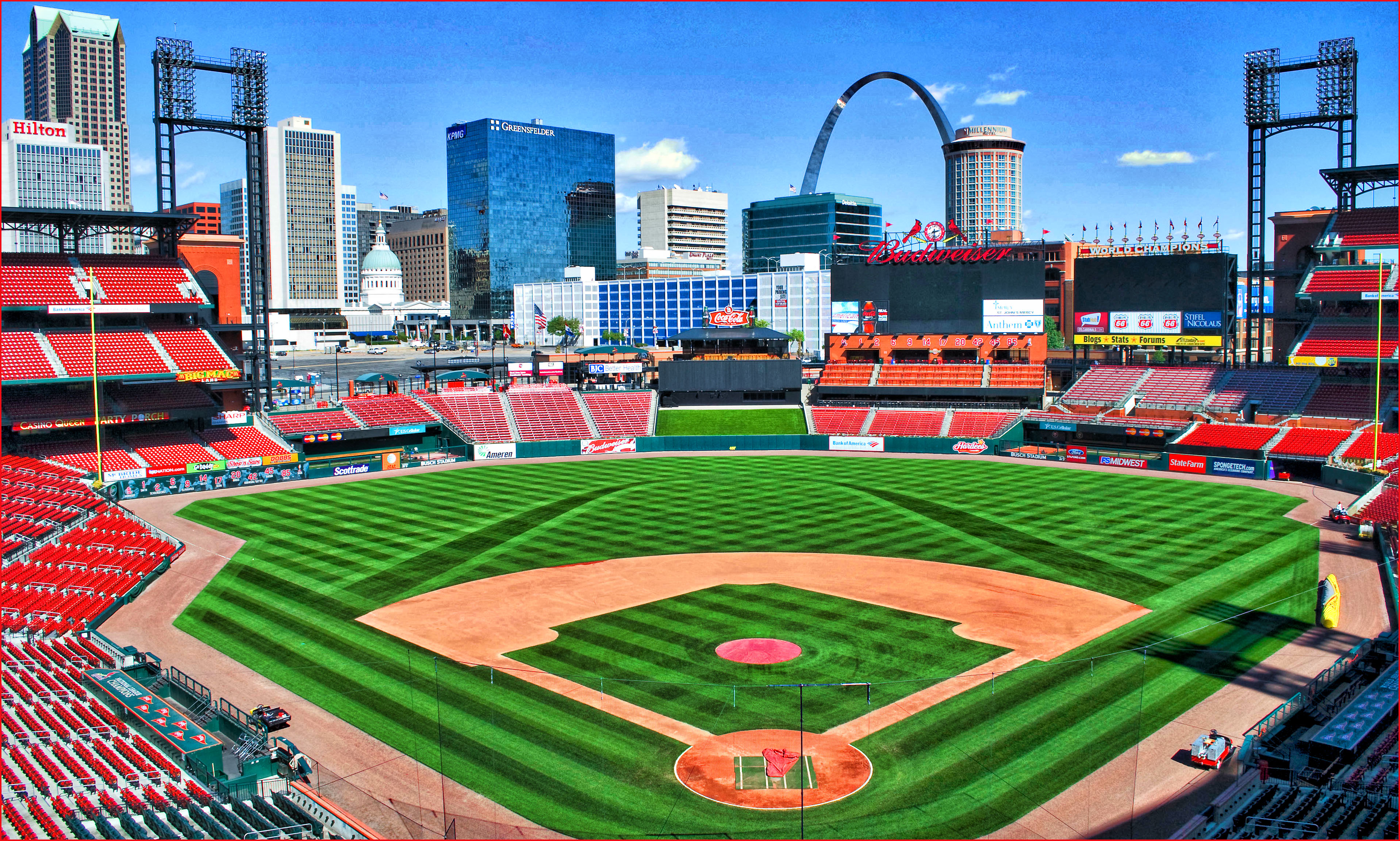 Busch Stadium -- From the Press Box 2:30 PM CDT September 28, 2009 St. Louis (MO) | Flickr ...