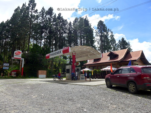 Phoenix Gas Station and Seagull Coffee Shop. DDD Habitat Inc. at Lorega, Kitaotao, Bukidnon