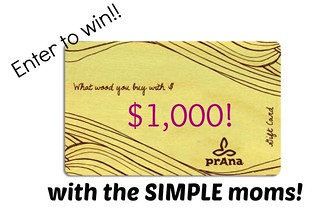 gift card giveaway image for prAna